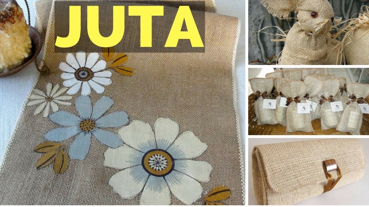 Artesanato de juta | Ideias Impressionantes