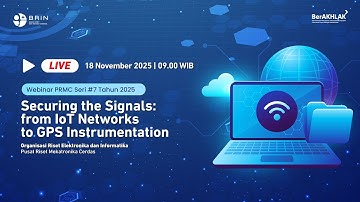 Webinar PRMC#7: Securing the Signals: From IoT Networks to GPS Instrumentation