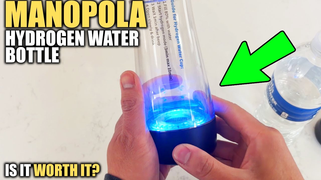 Я протестировал бутылку для водородной воды Manopola. Отзыв