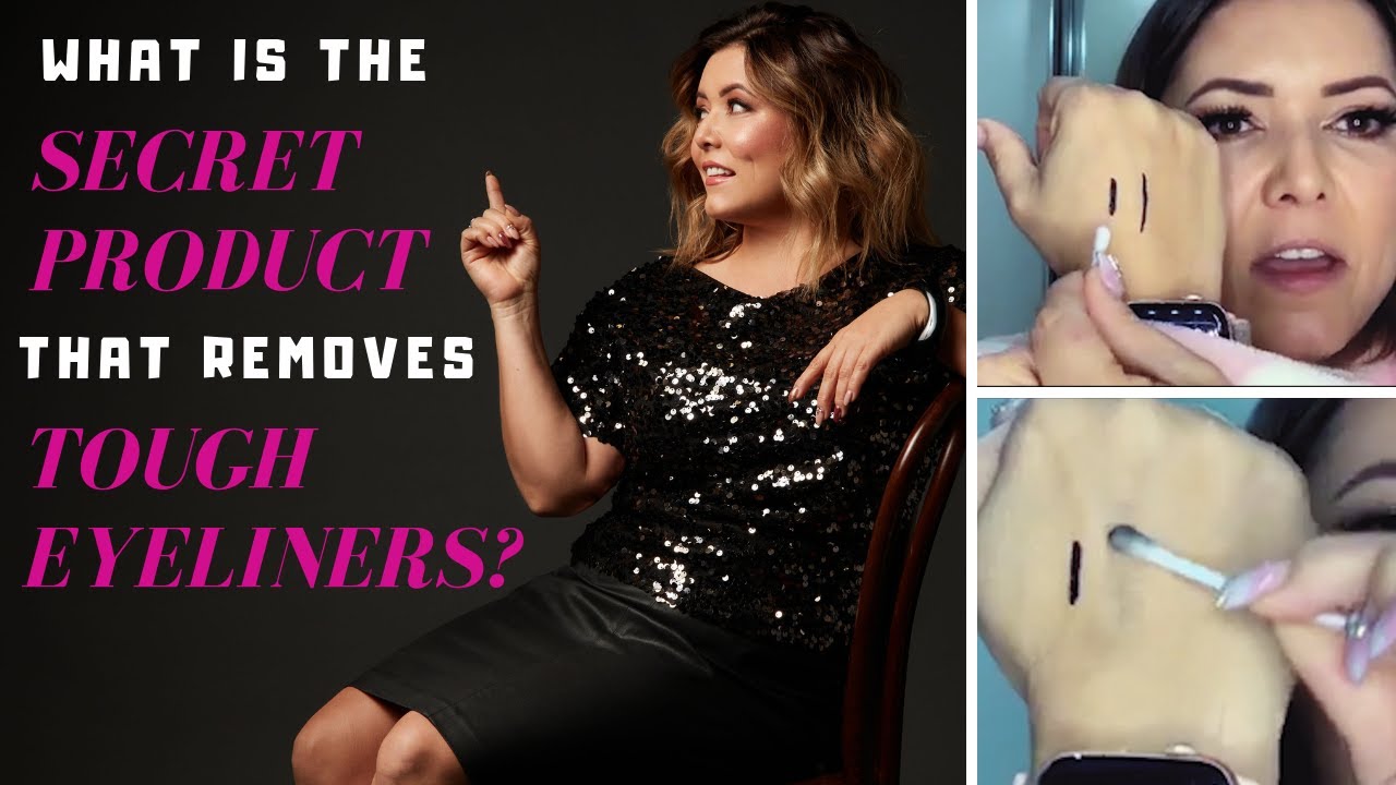 remove waterproof eyeliner