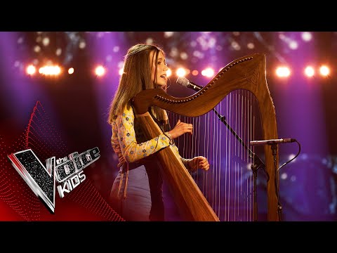 Niamh's incredible harp cover of ABBA! | The Voice Kids UK 2023