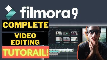 Filmora9 Complete Video Editing Tutorial For Beginners - 2020 | Full Course | Hindi And English