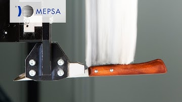 CNC rotary machine for grinding and polishing knife handles - MEPSA MRI1043 NC10