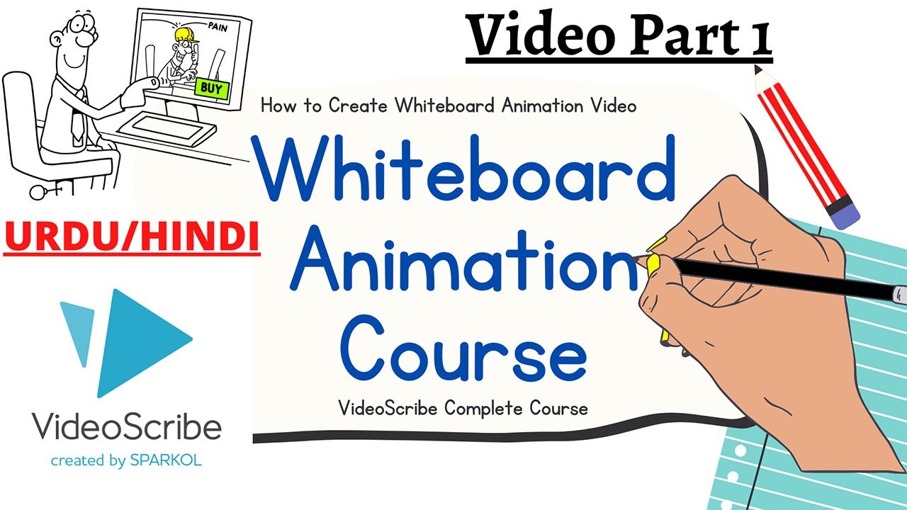 How to create whiteboard animation - YouTube