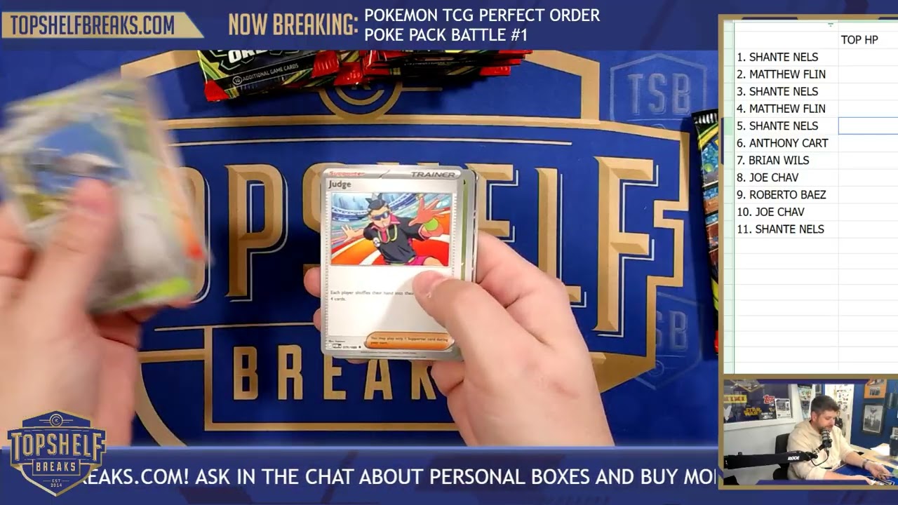 Pokemon TCG Mega Evolution Perfect Order Poke Pack Break #1 | Top Shelf Breaks | 3/27/26