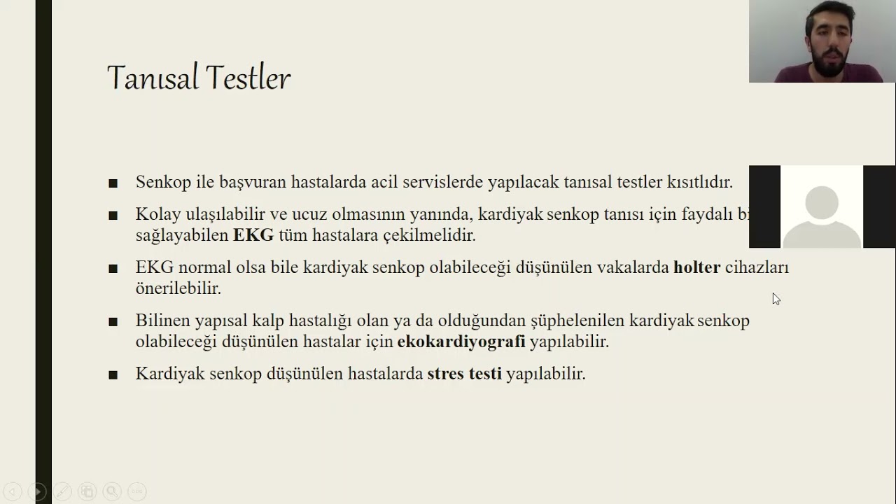 Acil Serviste Senkop Hastasına Yaklaşım