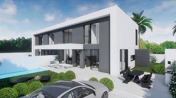 UE4 house VR (Virtual Reality archviz) walkthrough