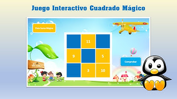 Juego Interactivo  PowerPoint Cuadrado Mágico + Descarga juego HTML5