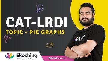 Data Interpretation - Pie Graphs 1 | CAT-LRDI | Data Interpretation Online Video Series | Ekoching