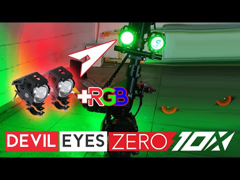 Devil Eyes z CREE U5 LED - słabo świecą to przynajmniej będą wyglądać