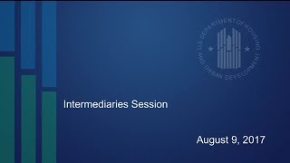 HUD Housing Counseling Intermediary Meeting