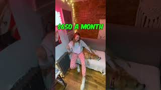 $650 NYC APARTMENT TOUR #shorts #nyc