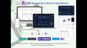 CRMi  Admin - Bootstrap Dashboard With Software Admin Template
