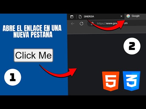 ✅ Botón que ABRE un Enlace en una Nueva Pestaña con Javascript 🔋
