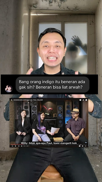 Orang Indigo beneran ada ga? Bisa liat dan ngomong sama arwah? #shorts