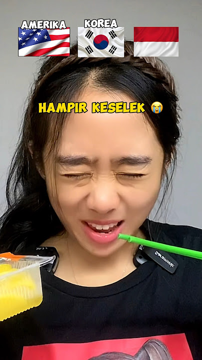 HAMPIR KESELEK KARNA MAKANAN KOREA INI 😭 #challenge #food #asmr