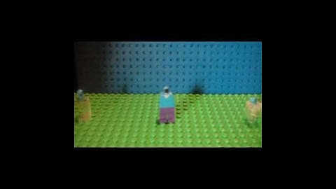 Herobrine assembles (a lego minecraft animation)