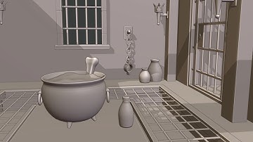 BLENDER 2.8: Modeling a Dungeon Scene (Part 6)