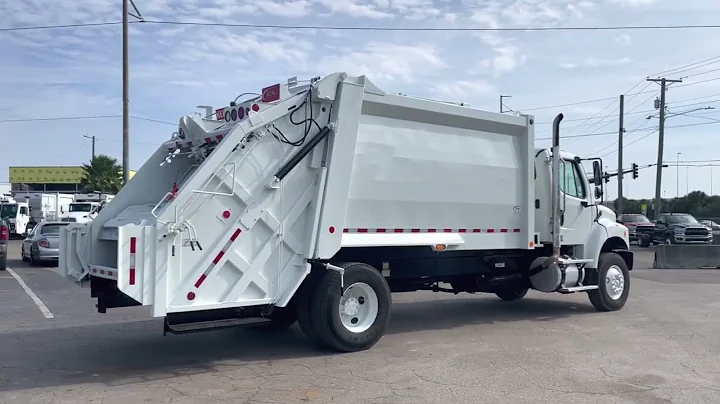 2010 Freightliner M2 20yd HEIL Rear Loader Garbage Truck - 108425