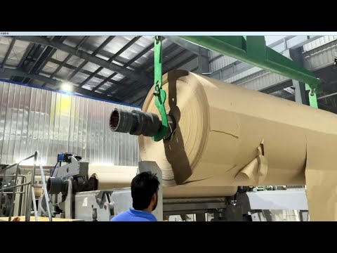 بنگلاديش 4200mm 200TPD Corrugated ۽ Testliner پيپر ٺاهڻ جي مشين