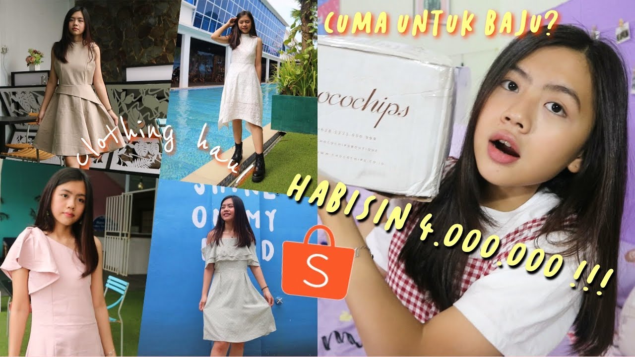 Haul & Try On Dress Shopee !!! - YouTube