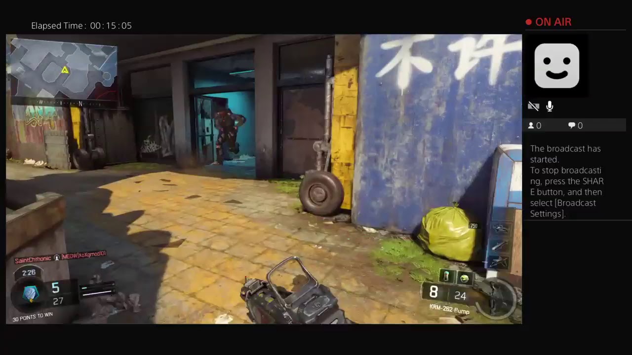 quazmo's Live PS4 Broadcast