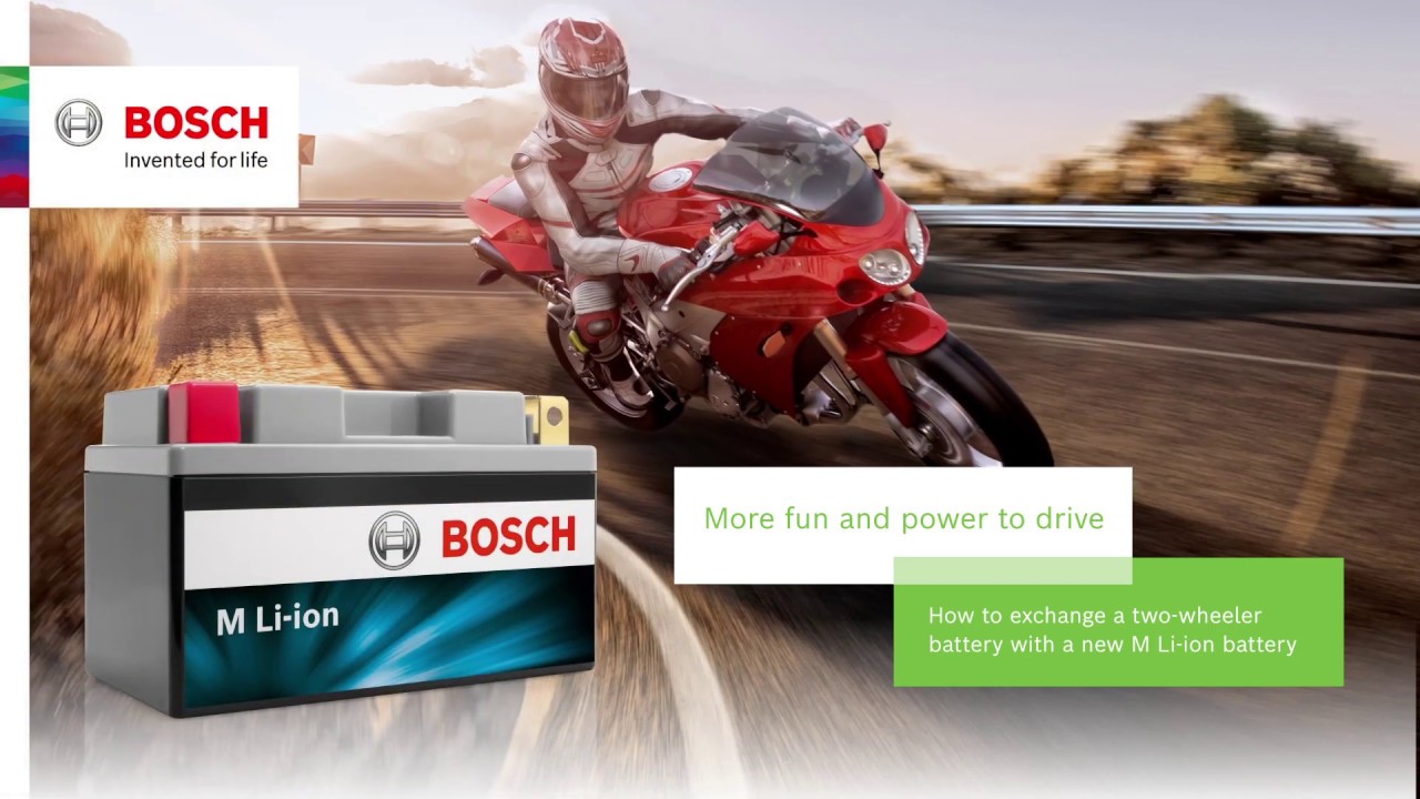 Bosch Lithium-ion PowerSport Batteries