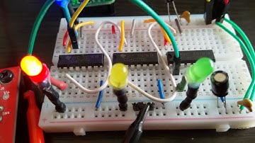 CD4017 frequency divider