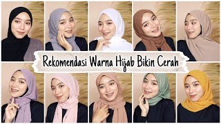 AWAS SALAH WARNA!! Tips Rekomendasi Warna Hijab Yang Wajib Dibeli ll Bisa Bikin Cerah screenshot 1