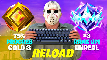 SPEEDRUNNING GOLD TO UNREAL RELOAD 🎯 (NiteMare Island)