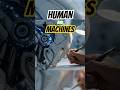 When Humans and Machines Became One #ai #space  #robots #shorts  #futurism