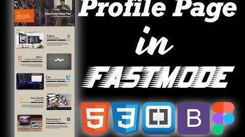 HTML 5 CSS 3 Bootstrap 4 Figma and Adobe Brackets