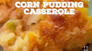 throwback corn pudding casserole