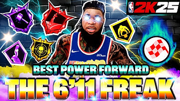 The Greatest Power Forward in Nba 2k25 (The Mamba 6
