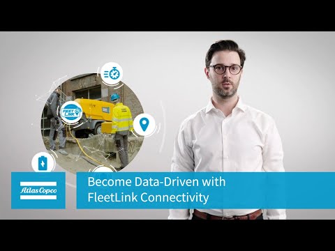 Atlas Copco | Become Data-Driven with FleetLink Connectivity