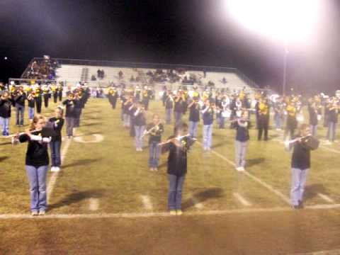 Alma high school and middle school band