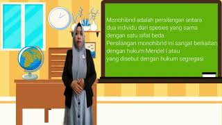 PEWARISAN  SIFAT BERDASARKAN HUKUM MENDEL,  KLS  XII