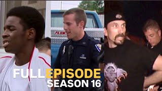 Cops Tv show Philadelphia PA, Spokane WA, Des Moines IA. Full episode. Season 16 - (2004).