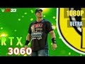 WWE 2K23 | RTX 3060 | i7-12700h | 16gb DDR5 | Benchmark