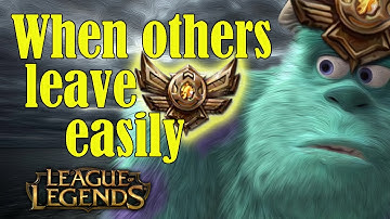 When your smurf friend gets out of Bronze easily - League of Legends