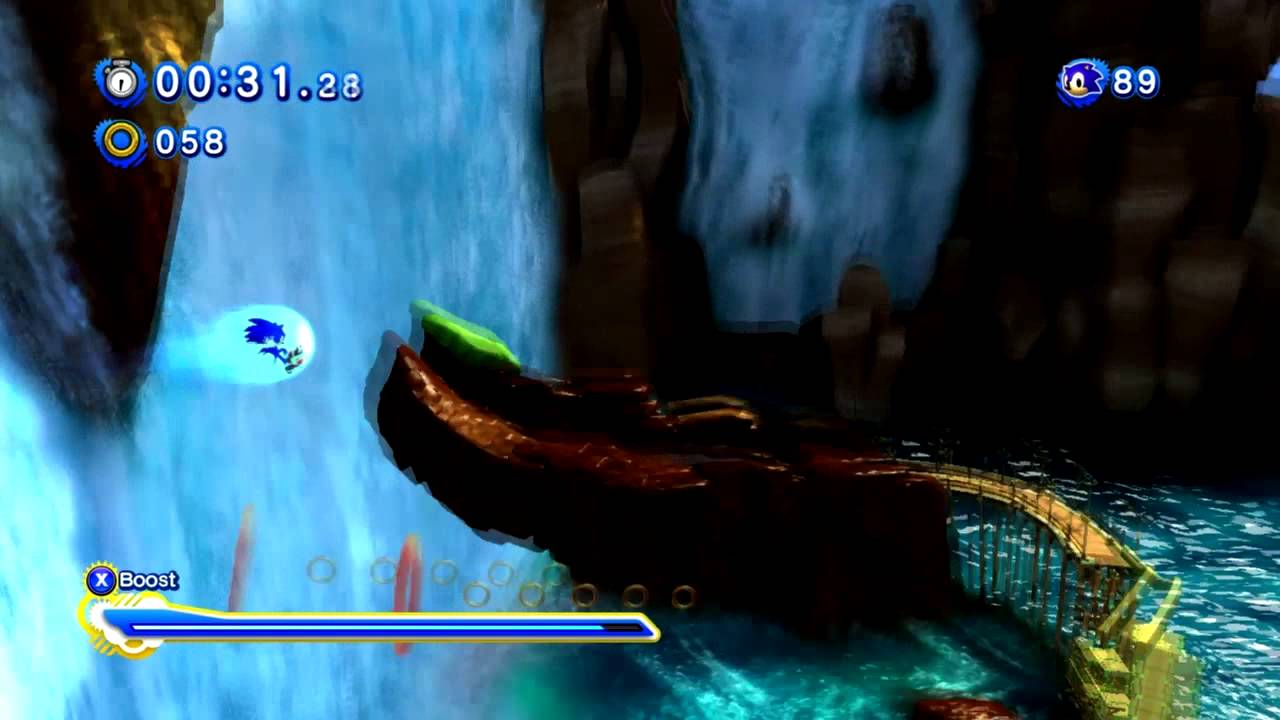 Novell Attempts to Out Speed Nakusoo! (Sonic Generations)