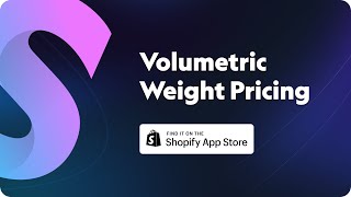 Volumetric Weight Pricing - Sign Customiser