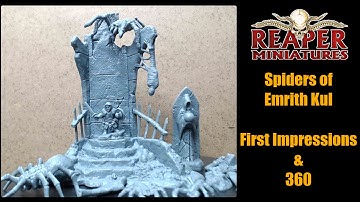 Reaper Miniatures, Spiders of Emrith Kul, D&D