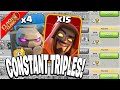 SUPER GOLEM AVALANCHE IS CRAZY! (Clash of Clans)