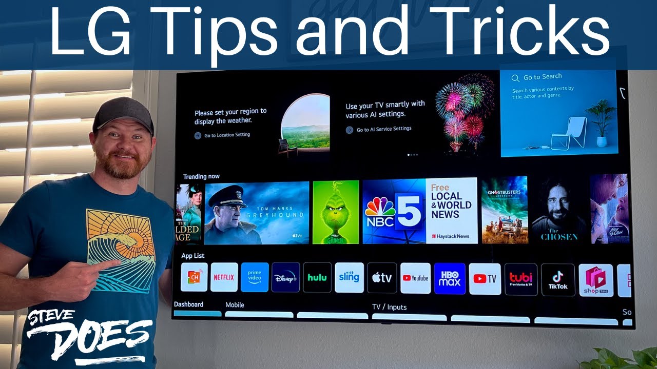 10 Little Known LG Smart TV Apps (webOS)