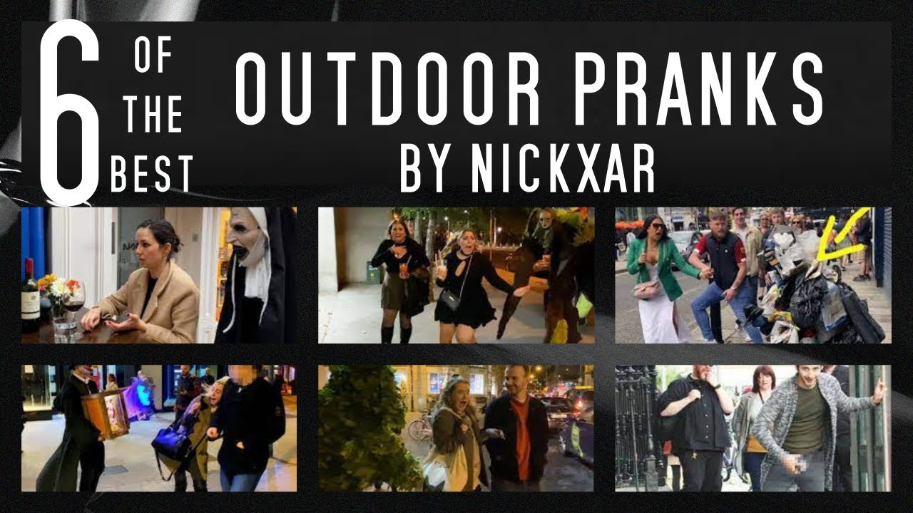 6 OF THE BEST! Outdoor Pranks by Nickxar YouTube