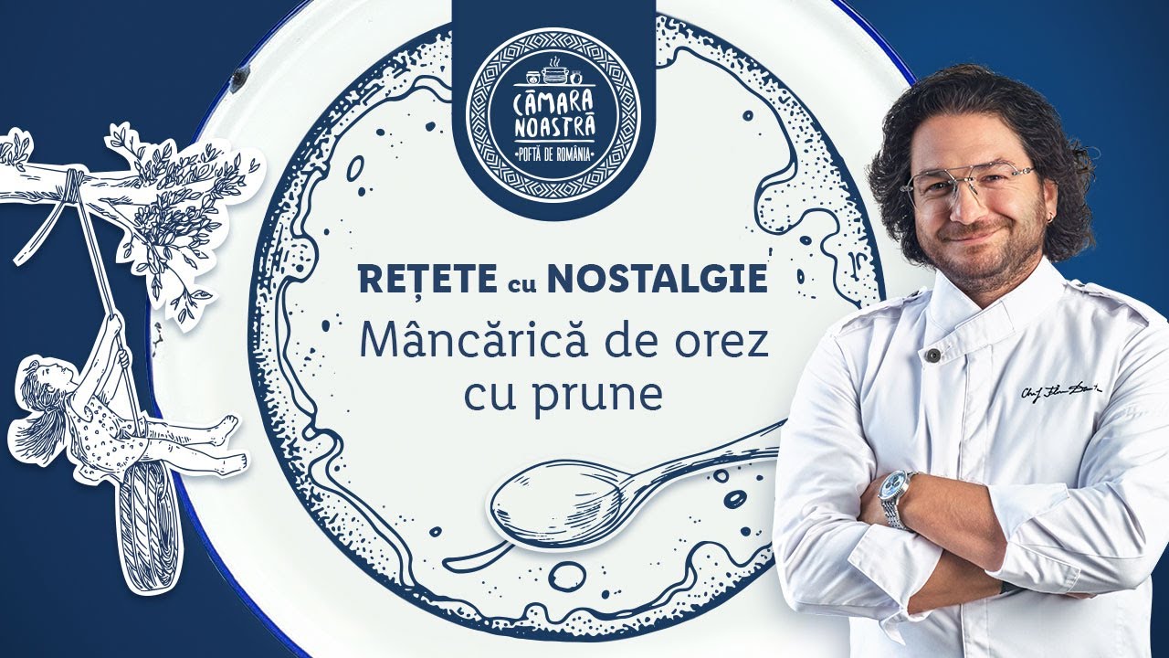 Mancarica de orez cu prune • Reteta Chef Florin Dumitrescu