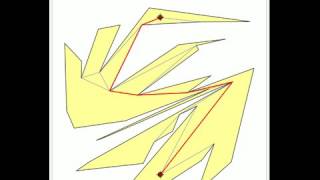 Paths inside a Polygon