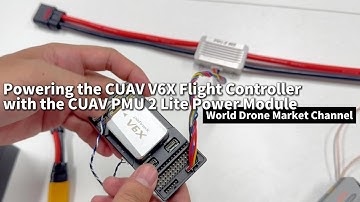 Powering the CUAV V6X Flight Controller with the CUAV PMU 2 Lite Power Module #cuav #powermodule