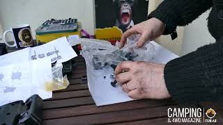 Match Highlights TURAS Land Rover Build - Replacement Hinges for Land Rover Defender from The Offroad Monkeys